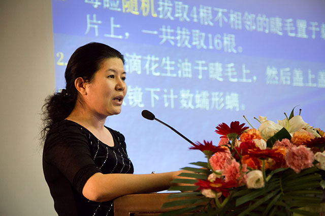 福建醫科大學第二附屬醫院高瑩瑩教授做專題講座